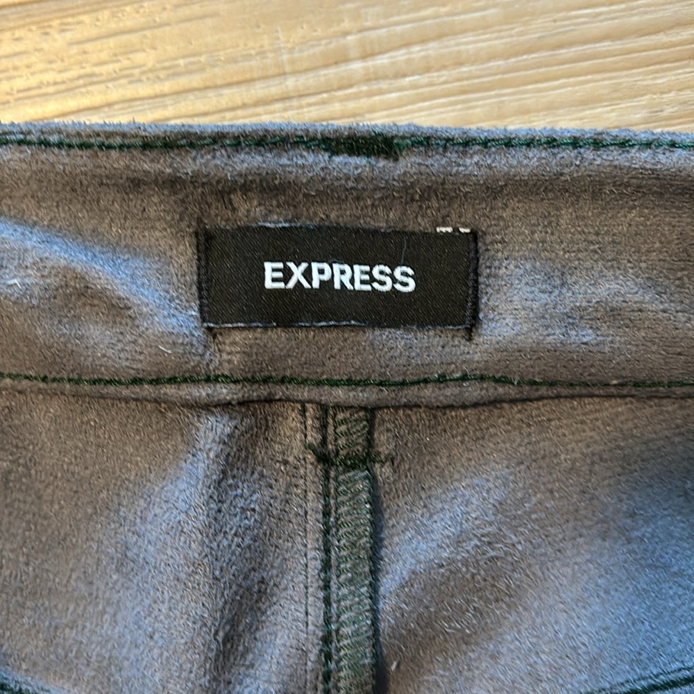 Express High Rise Leather Pants - Picture 4 of 6